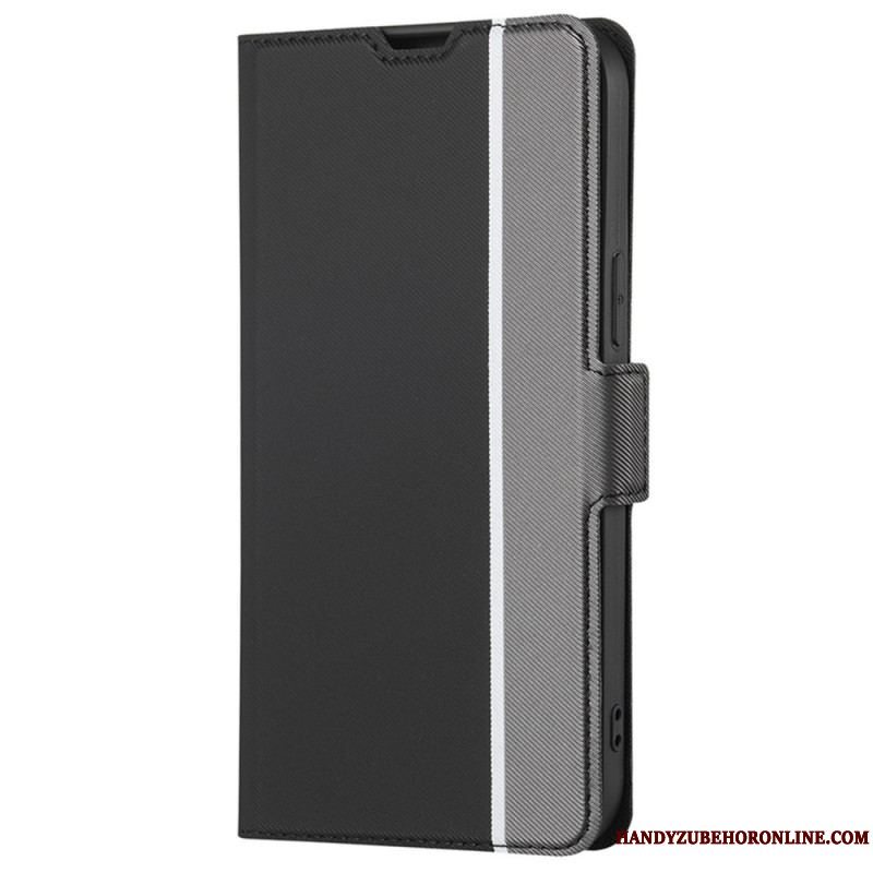 Cover Sony Xperia 5 IV Flip Cover Ultra Fin Bicolor