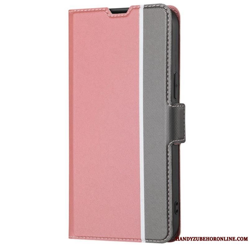 Cover Sony Xperia 5 IV Flip Cover Ultra Fin Bicolor