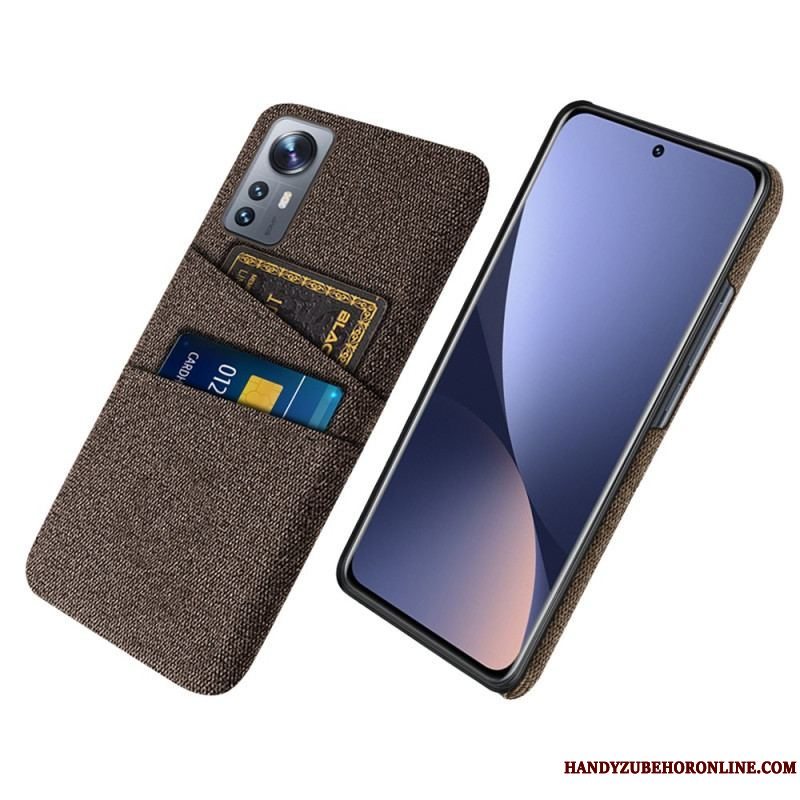 Cover Xiaomi 12 / 12X Kortholder Klud