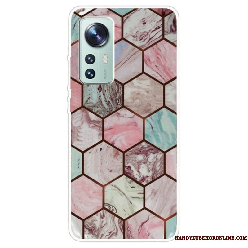 Cover Xiaomi 12 / 12X Marmor Stil