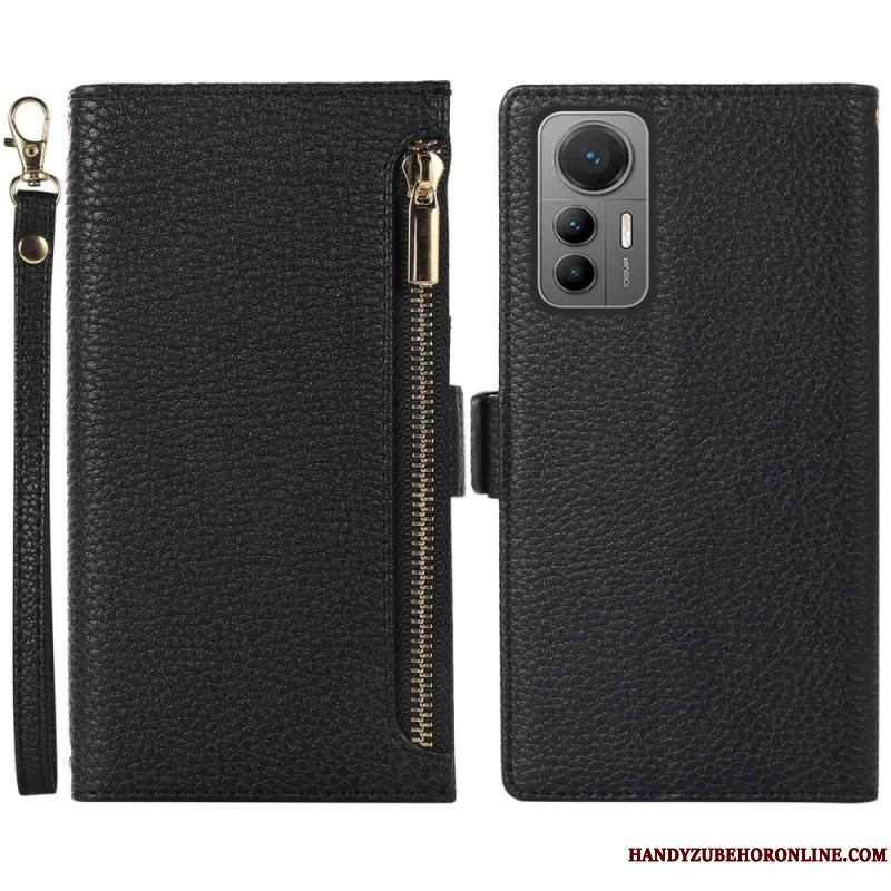 Cover Xiaomi 12 Lite Flip Cover Forreste Pose Og Snor
