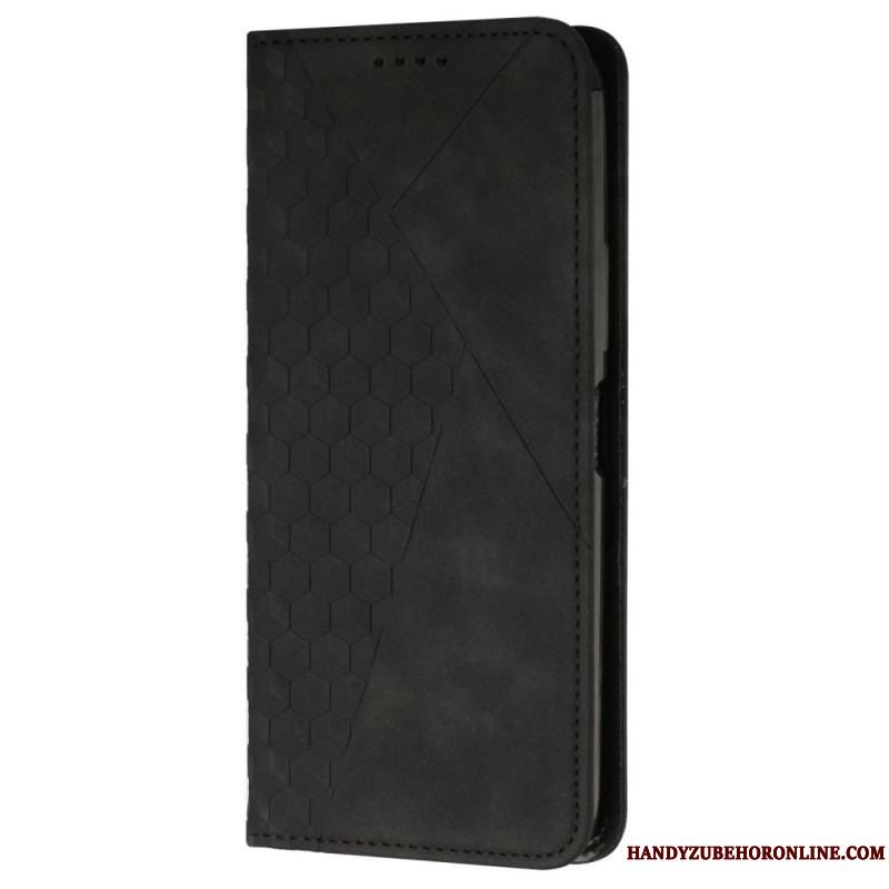 Cover Xiaomi 12 Lite Flip Cover Stil Læder 3d Mønster