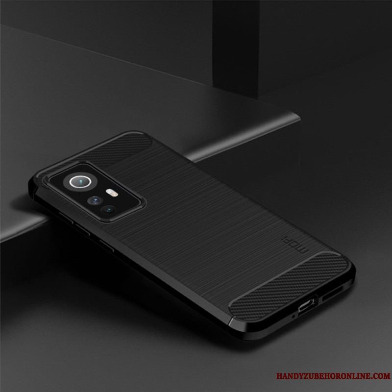 Cover Xiaomi 12 Lite Mofi Børstet Kulfiber