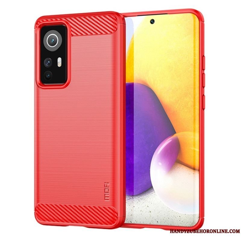 Cover Xiaomi 12 Lite Mofi Børstet Kulfiber