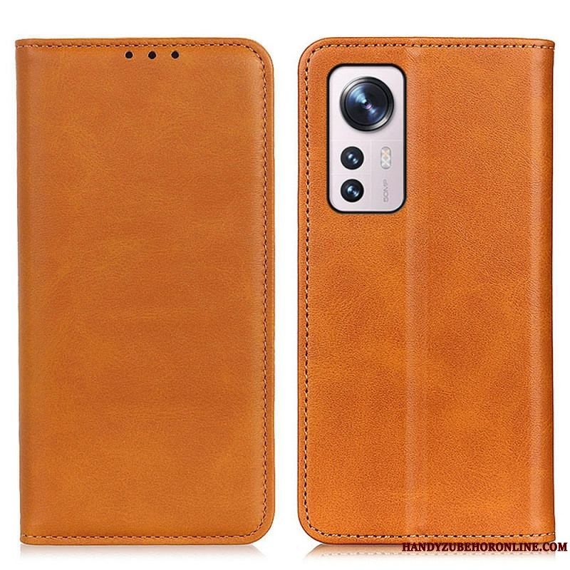 Cover Xiaomi 12 Pro Flip Cover Elegance Split Læder