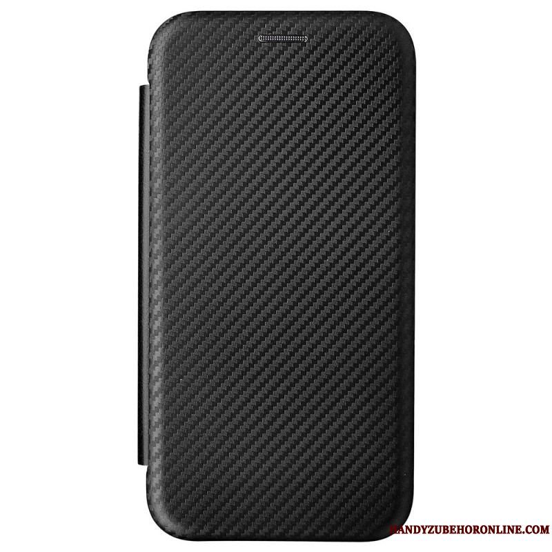 Cover Xiaomi 12 Pro Flip Cover Farvet Carbon Silikone