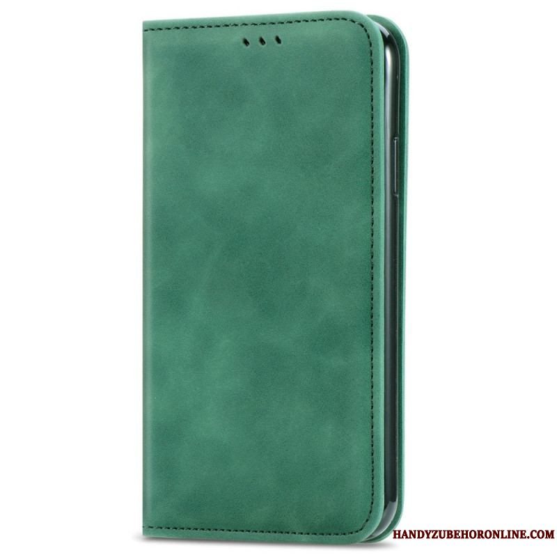 Cover Xiaomi 12 Pro Flip Cover Hud-følelse