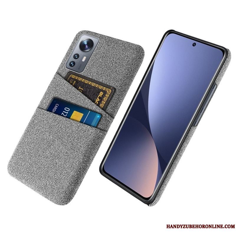 Cover Xiaomi 12 Pro Klud Med Kortholder