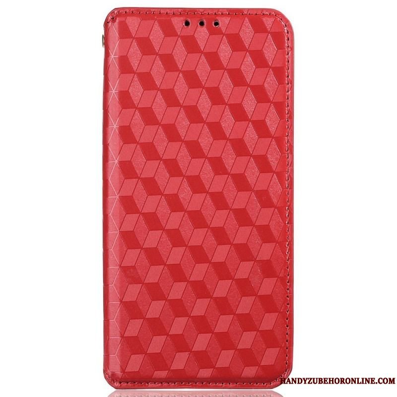 Cover Xiaomi 12T / 12T Pro Flip Cover 3d Mønster