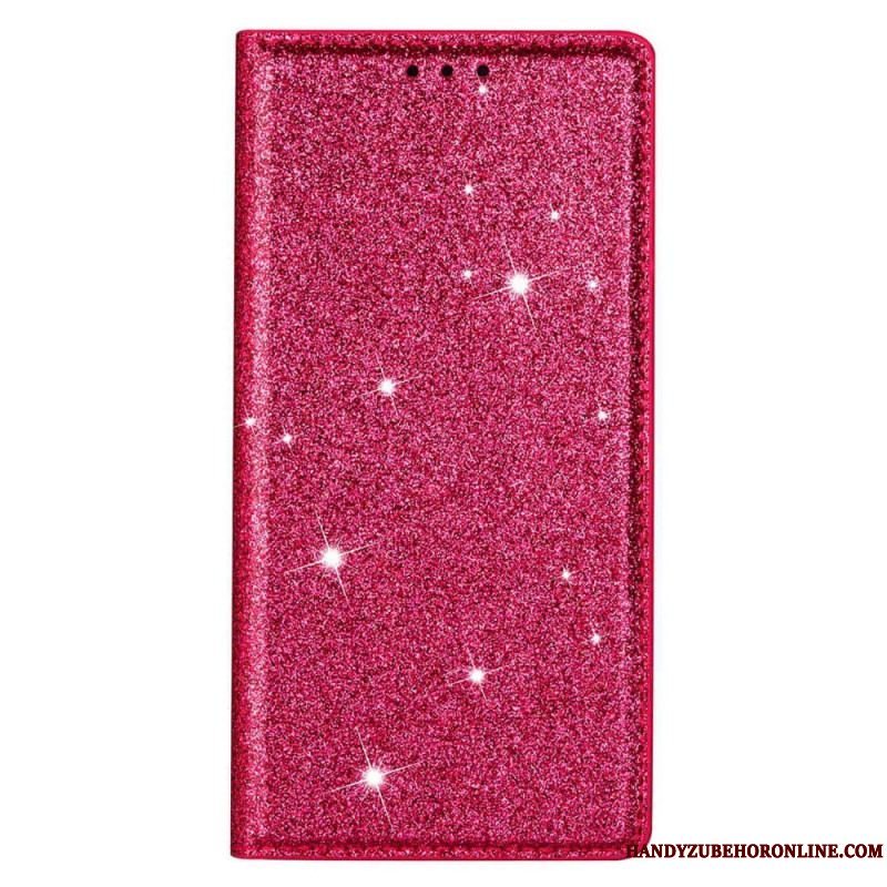 Cover Xiaomi 13 Flip Cover Sequin Stil