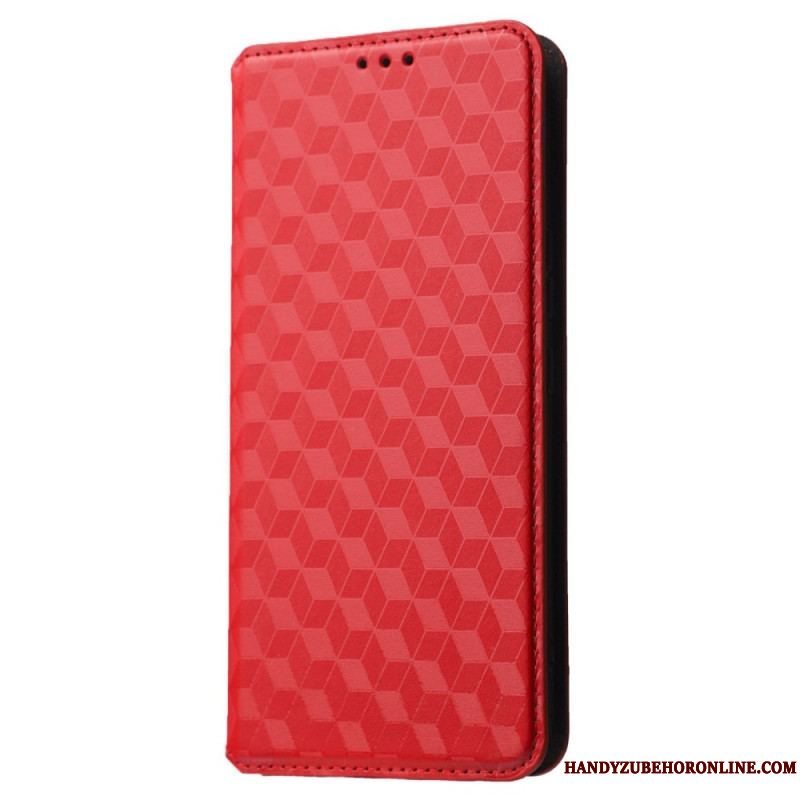 Cover Xiaomi 13 Lite Flip Cover 3d Mønster