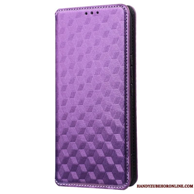 Cover Xiaomi 13 Lite Flip Cover 3d Mønster