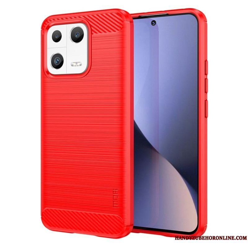 Cover Xiaomi 13 Mofi Børstet Kulfiber