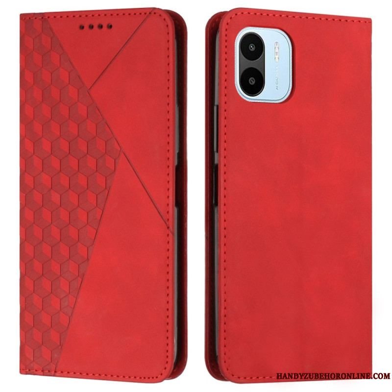 Cover Xiaomi Redmi A1 Flip Cover Cubic Style Skin-touch
