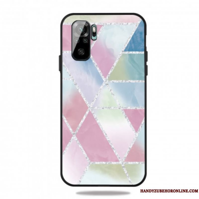 Cover Xiaomi Redmi Note 10 / 10S Glitter Marmor