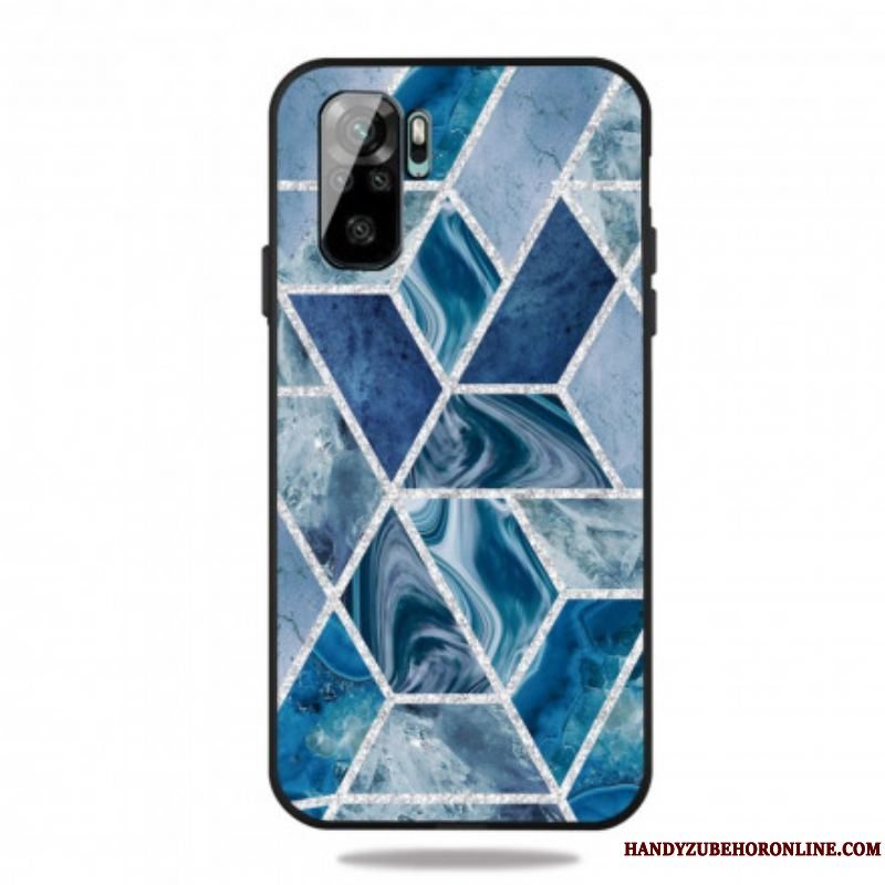 Cover Xiaomi Redmi Note 10 / 10S Glitter Marmor