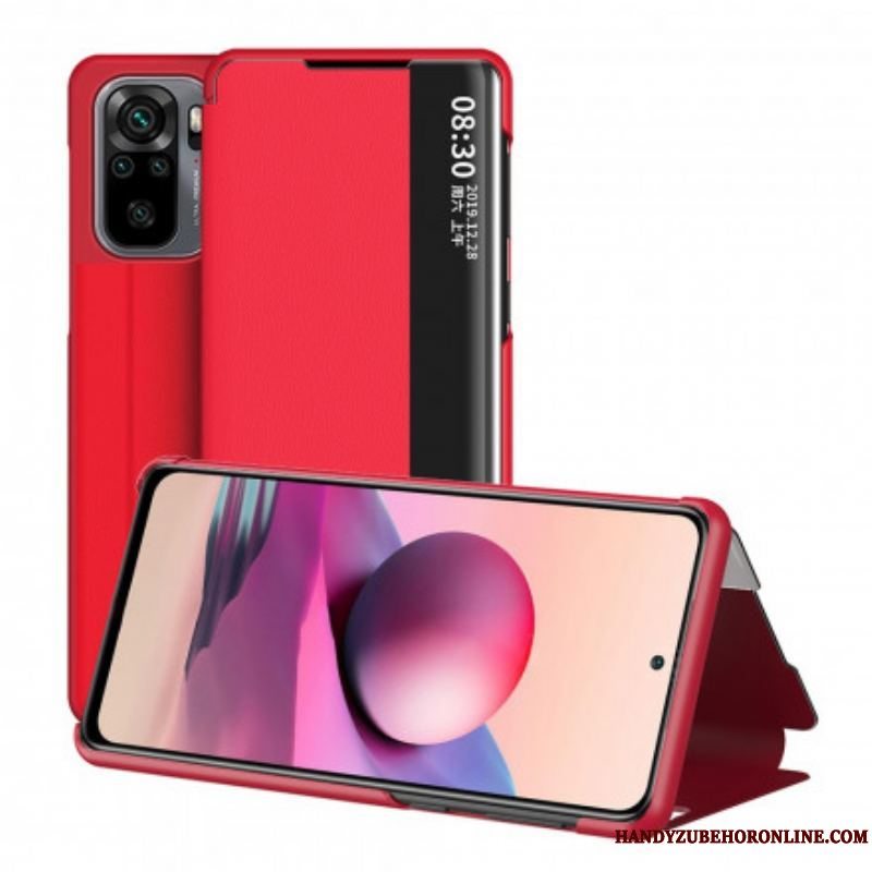 Cover Xiaomi Redmi Note 10 / 10S Premium Kunstlæder