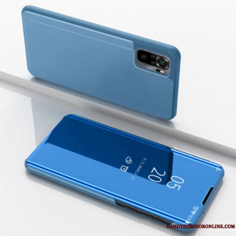 Cover Xiaomi Redmi Note 10 / 10S Spejl Og Kunstlæder