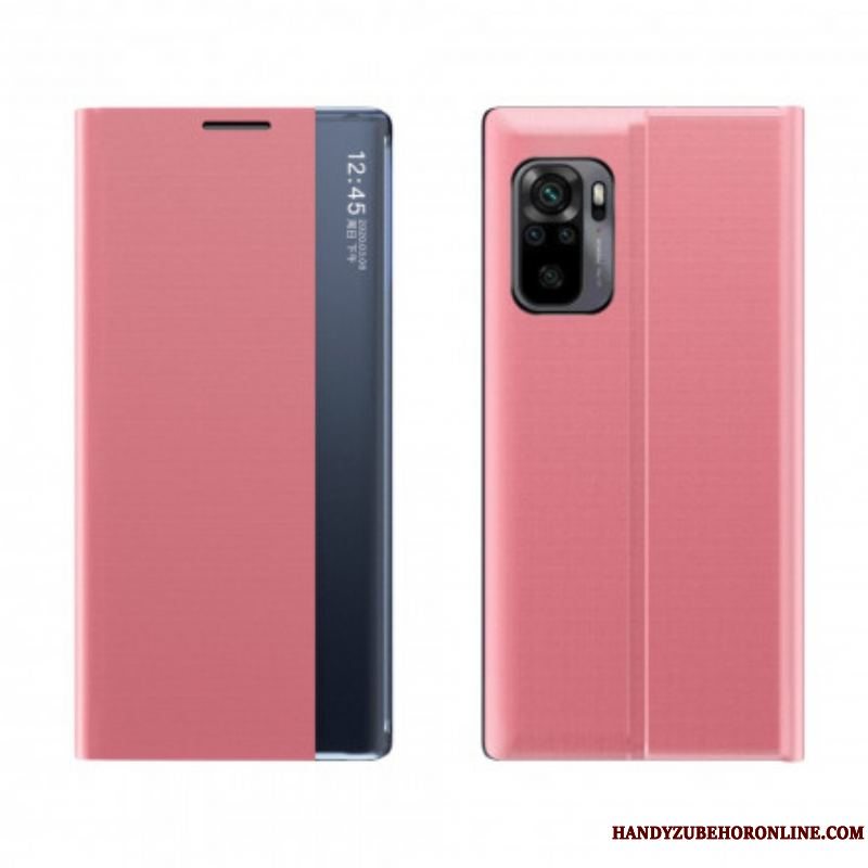 Cover Xiaomi Redmi Note 10 / 10S Tekstureret Kunstlæder