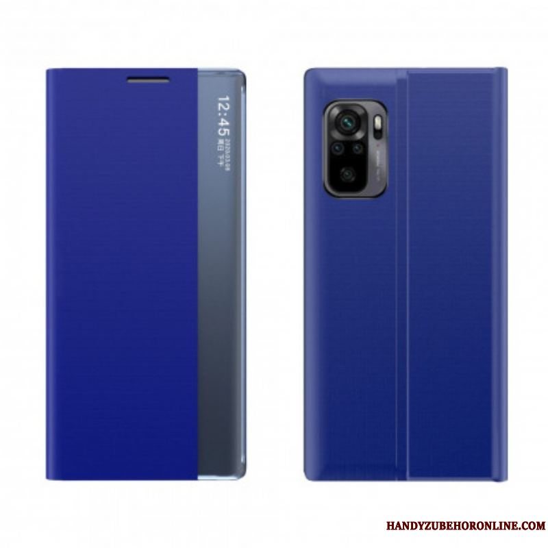 Cover Xiaomi Redmi Note 10 / 10S Tekstureret Kunstlæder