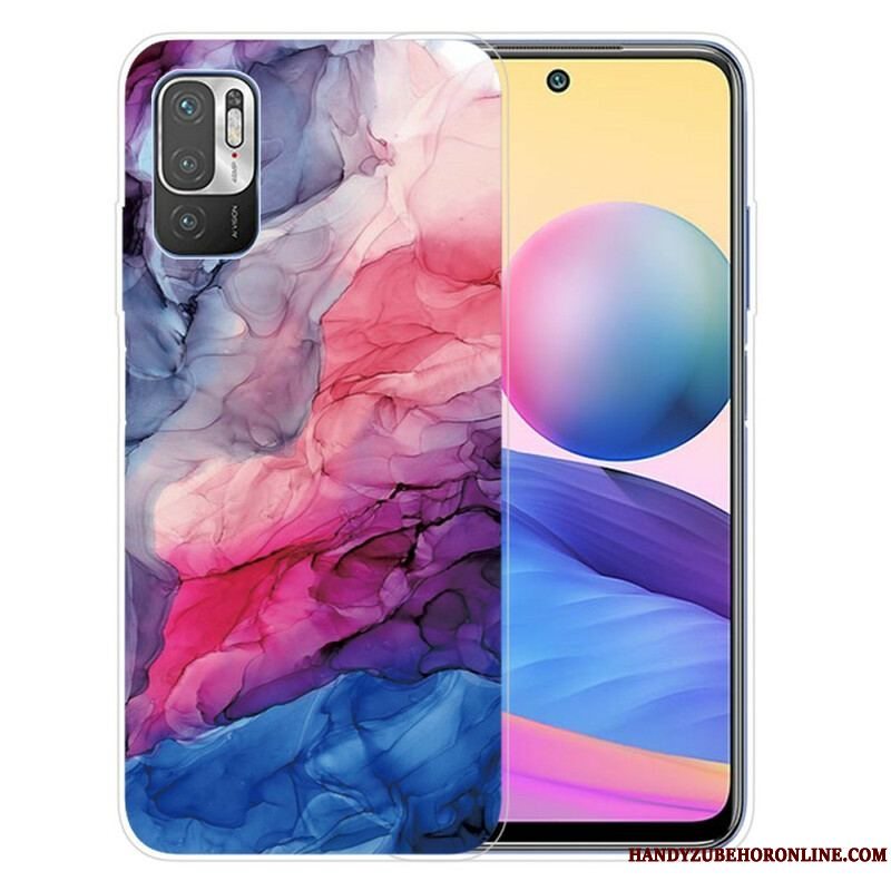 Cover Xiaomi Redmi Note 10 5G Farvet Marmor