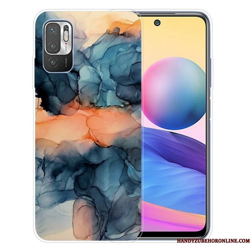 Cover Xiaomi Redmi Note 10 5G Farvet Marmor