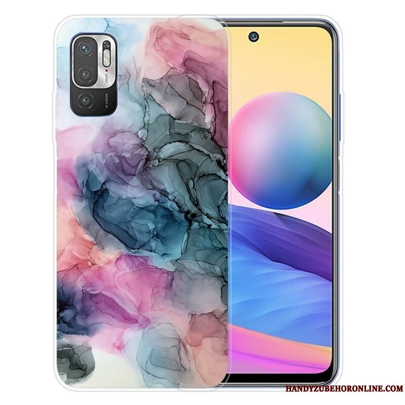 Cover Xiaomi Redmi Note 10 5G Farvet Marmor