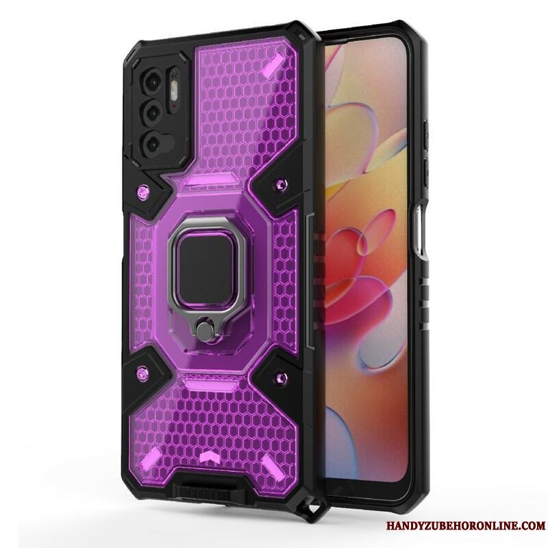 Cover Xiaomi Redmi Note 10 5G Honeycomb Med Ring