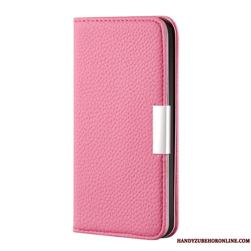 Cover Xiaomi Redmi Note 10 Pro Flip Cover Imiteret Læder Litchi Ultra Chic