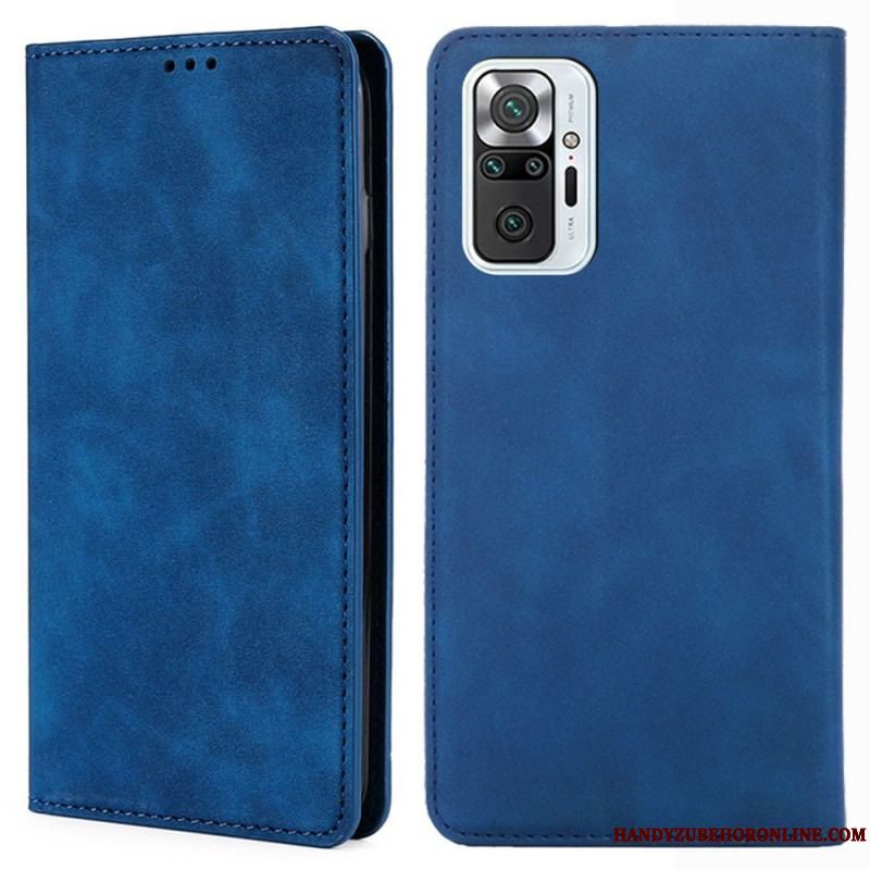 Cover Xiaomi Redmi Note 10 Pro Flip Cover Klassisk Skin-touch