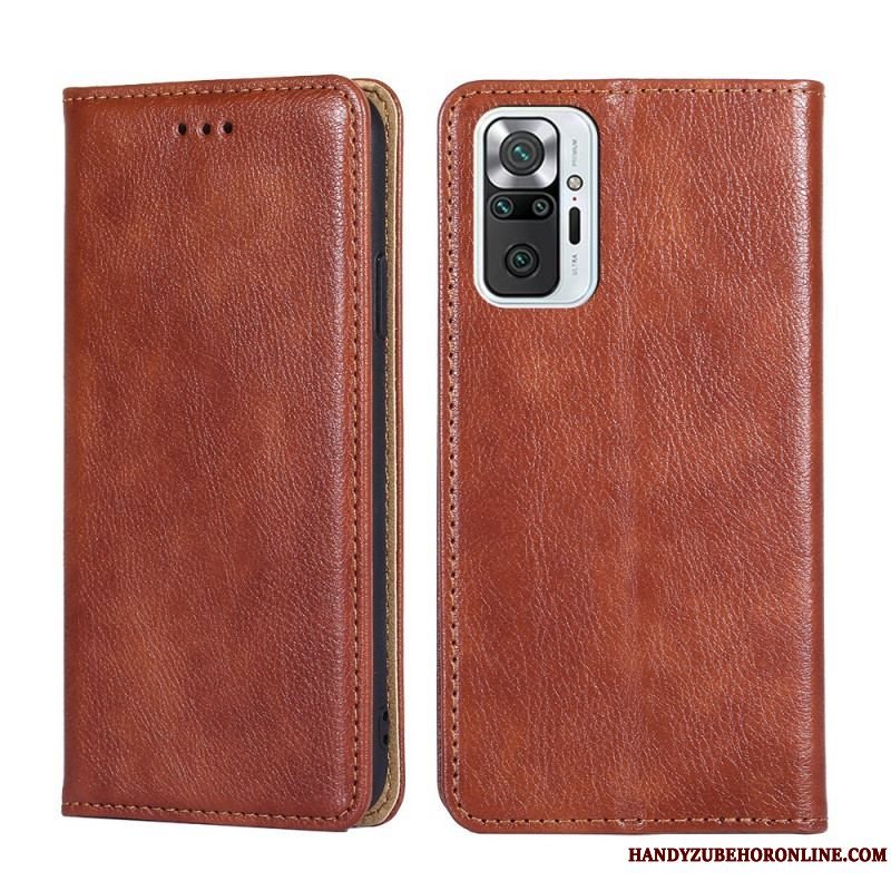 Cover Xiaomi Redmi Note 10 Pro Flip Cover Vintage Læder Stil