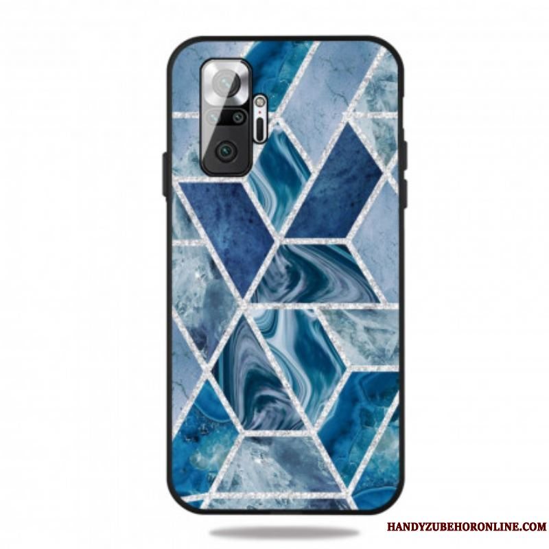 Cover Xiaomi Redmi Note 10 Pro Glitter Marmor