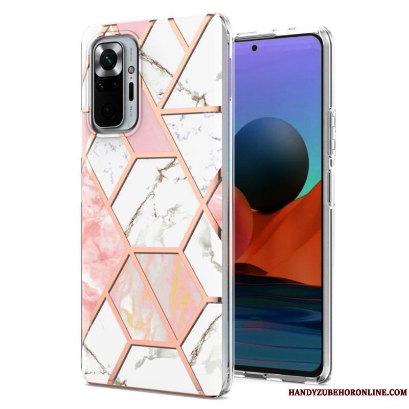 Cover Xiaomi Redmi Note 10 Pro Intens Geometri Marmor