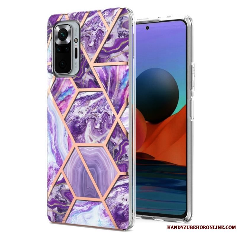 Cover Xiaomi Redmi Note 10 Pro Intens Geometri Marmor