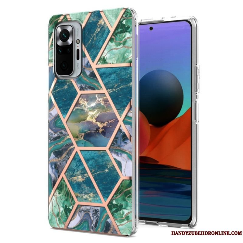 Cover Xiaomi Redmi Note 10 Pro Intens Geometri Marmor