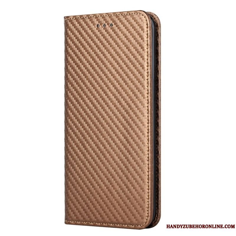 Cover Xiaomi Redmi Note 10 Pro Med Snor Flip Cover Kulfiberrem