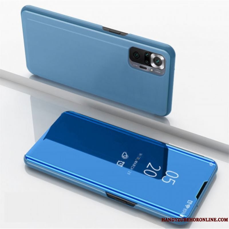 Cover Xiaomi Redmi Note 10 Pro Spejl Og Kunstlæder