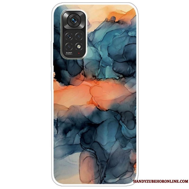 Cover Xiaomi Redmi Note 11 / 11S Akvarel Marmor