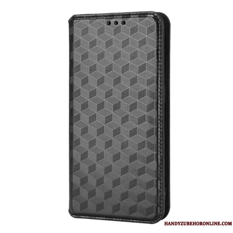 Cover Xiaomi Redmi Note 11 / 11S Flip Cover 3d Diamant Læder Effekt