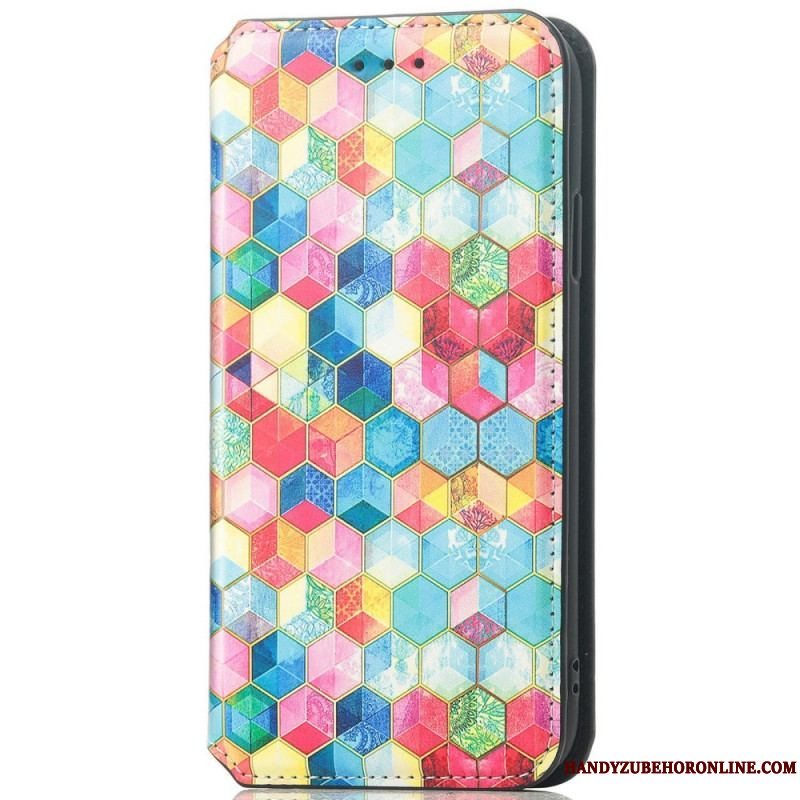 Cover Xiaomi Redmi Note 11 / 11S Flip Cover Caseneo Rfid Design