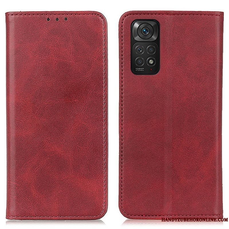 Cover Xiaomi Redmi Note 11 / 11S Flip Cover Elegance Split Læder