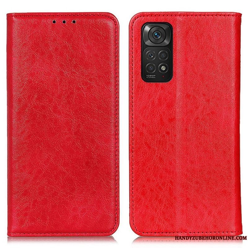 Cover Xiaomi Redmi Note 11 / 11S Flip Cover Læder Tekstur