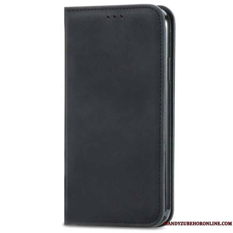 Cover Xiaomi Redmi Note 11 / 11S Flip Cover Vintage Lædereffekt