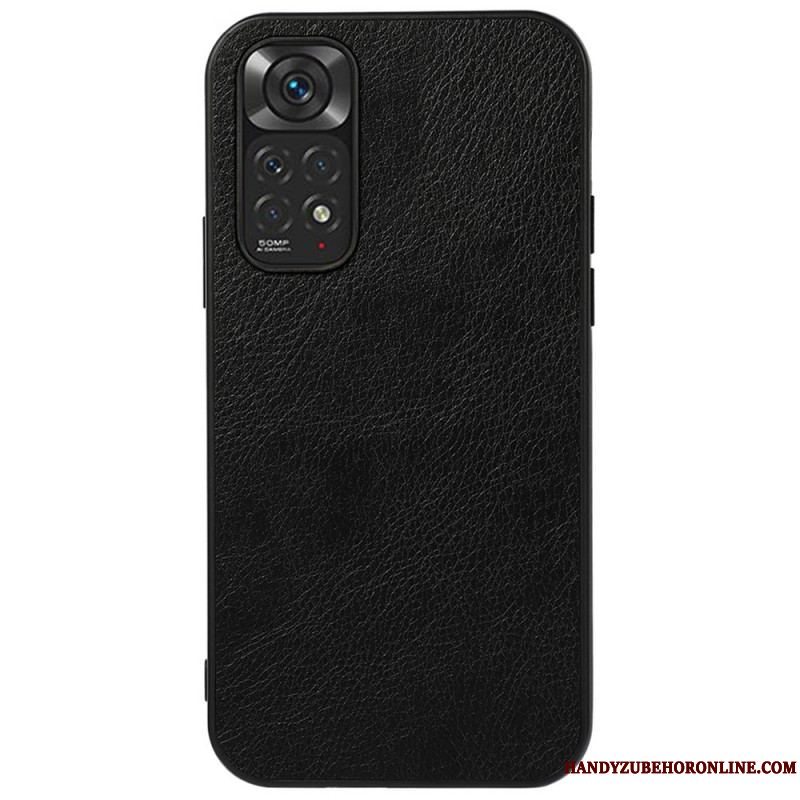 Cover Xiaomi Redmi Note 11 / 11S Litchi Imiteret Læder