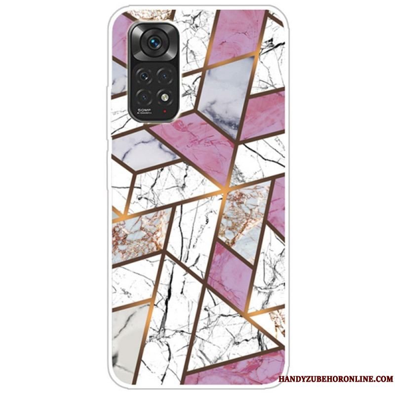 Cover Xiaomi Redmi Note 11 / 11S Marmor Geometri