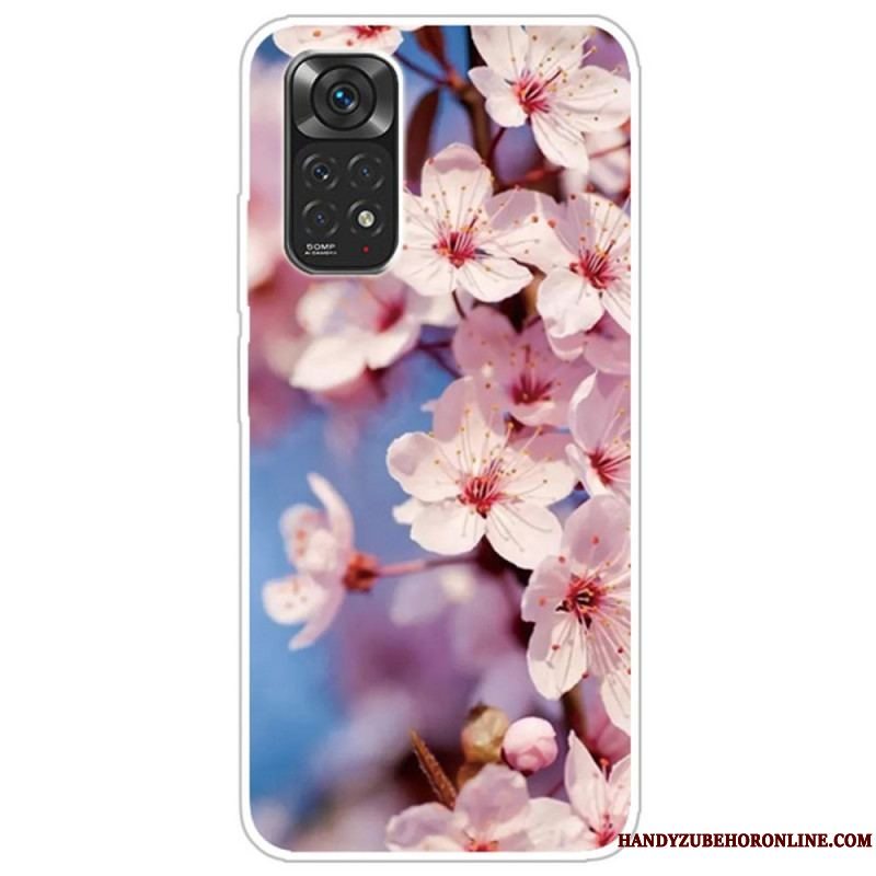 Cover Xiaomi Redmi Note 11 / 11S Realistiske Blomster