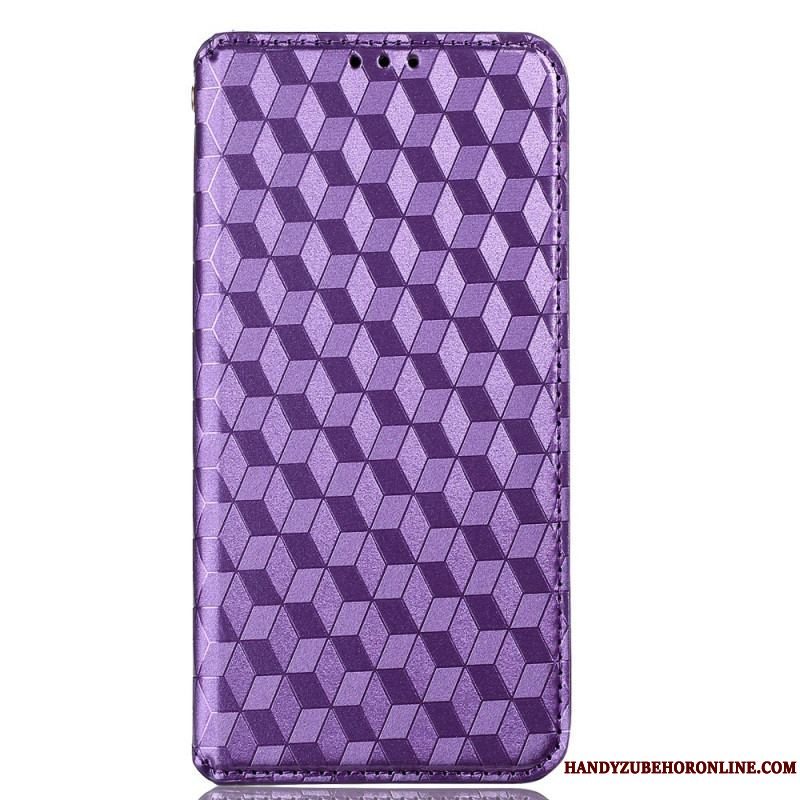 Cover Xiaomi Redmi Note 11 Pro / 11 Pro 5G Flip Cover 3d Diamant Læder Effekt