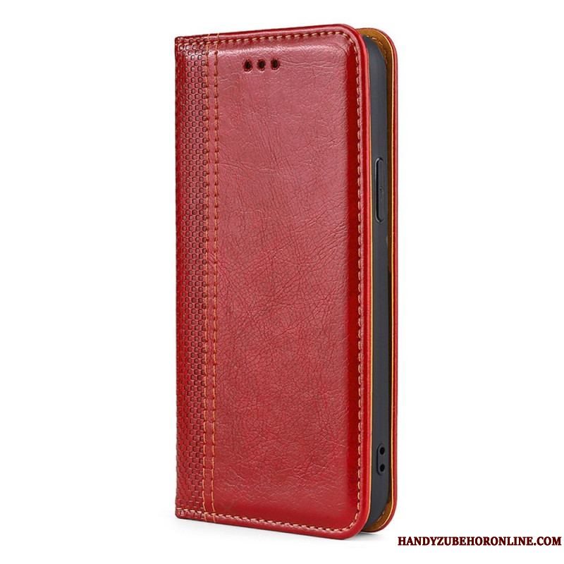 Cover Xiaomi Redmi Note 11 Pro / 11 Pro 5G Flip Cover Tekstureret Lædereffekt