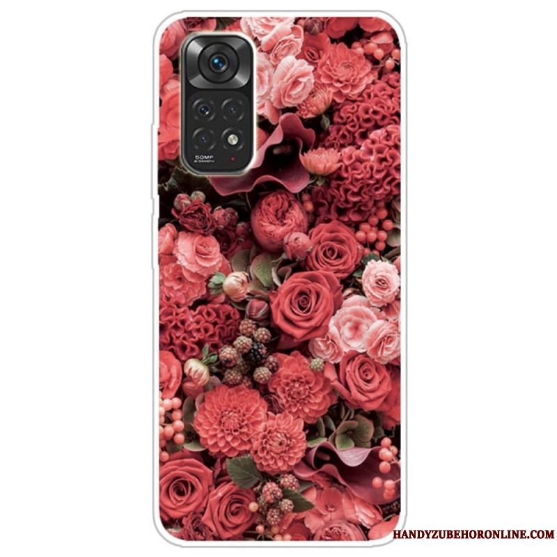 Cover Xiaomi Redmi Note 11 Pro / 11 Pro 5G Intense Blomster