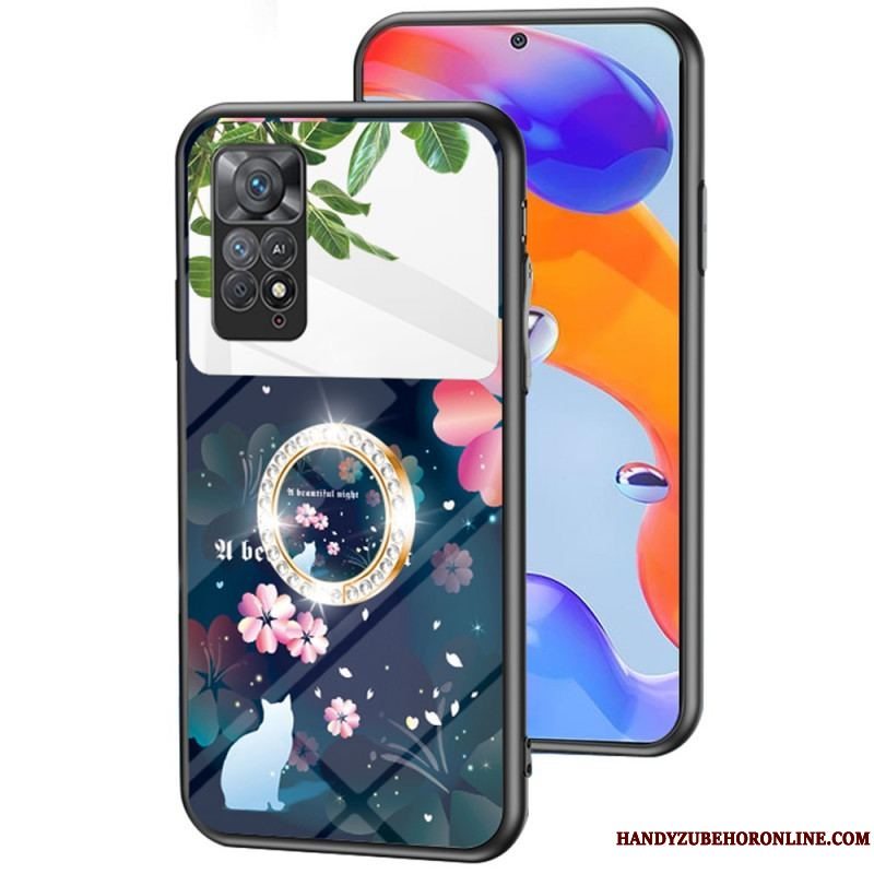 Cover Xiaomi Redmi Note 11 Pro / 11 Pro 5G Spejl Med Roterende Ring